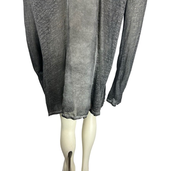 Pete & Greta Johnny Was Linen Tunic Size S Long Sleeve Oversized Lagenlook Sheer - Picture 8 of 12